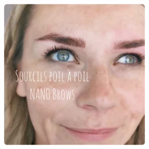 microblading sourcils poil à poil nano brows